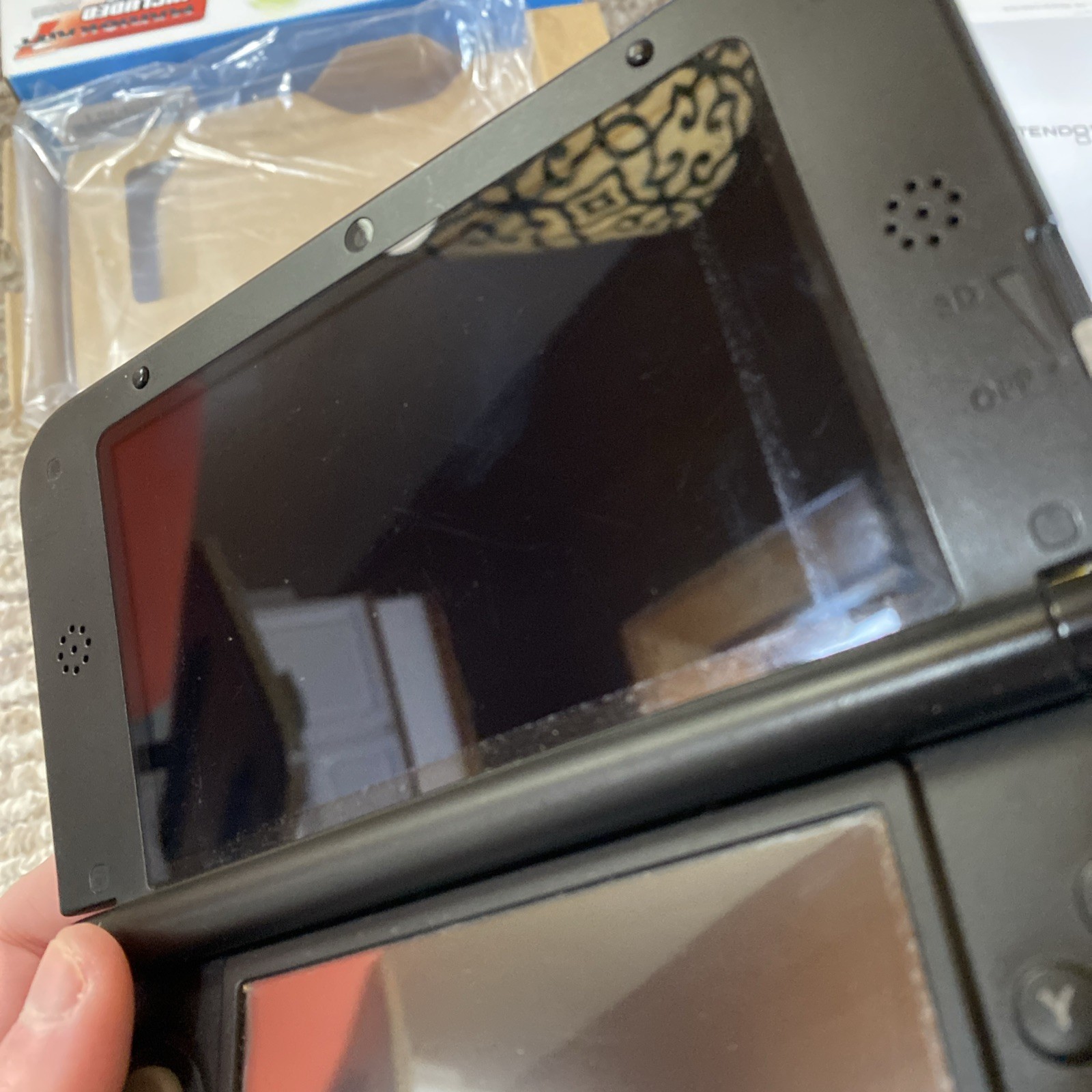Nintendo 3DS XL Handheld System – Blue/Black USA In Box CiB With Charger