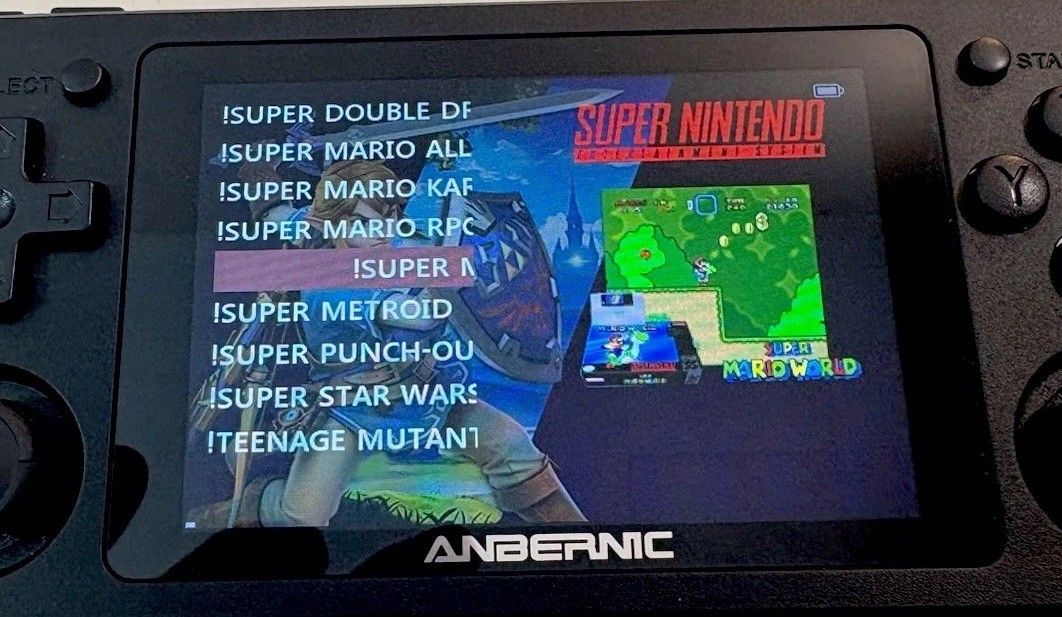 Anbernic RG351P Retro Video Game Console 3.5” Fully Loaded All The Classic Games