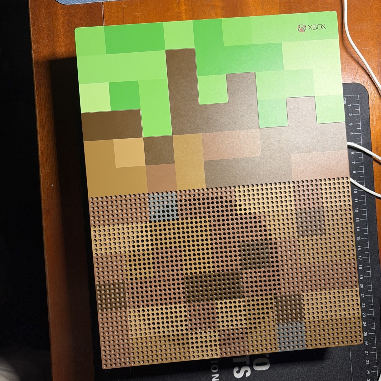 Microsoft Xbox One S Minecraft Limited Edition 1681 1TB Green Brown Console