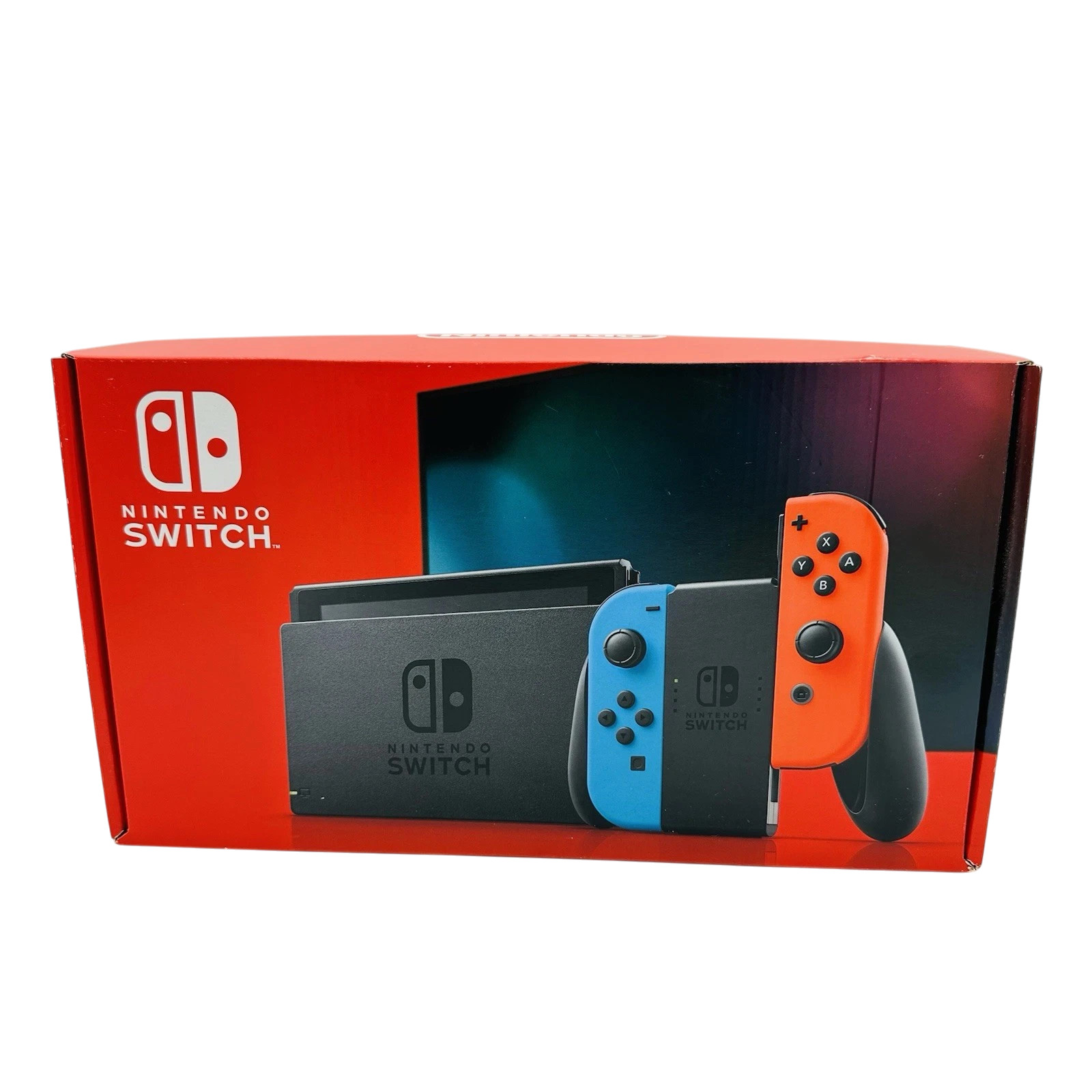 Nintendo Switch 32GB Handheld Console Neon Red/Blue Joy-Con Authentic Open B