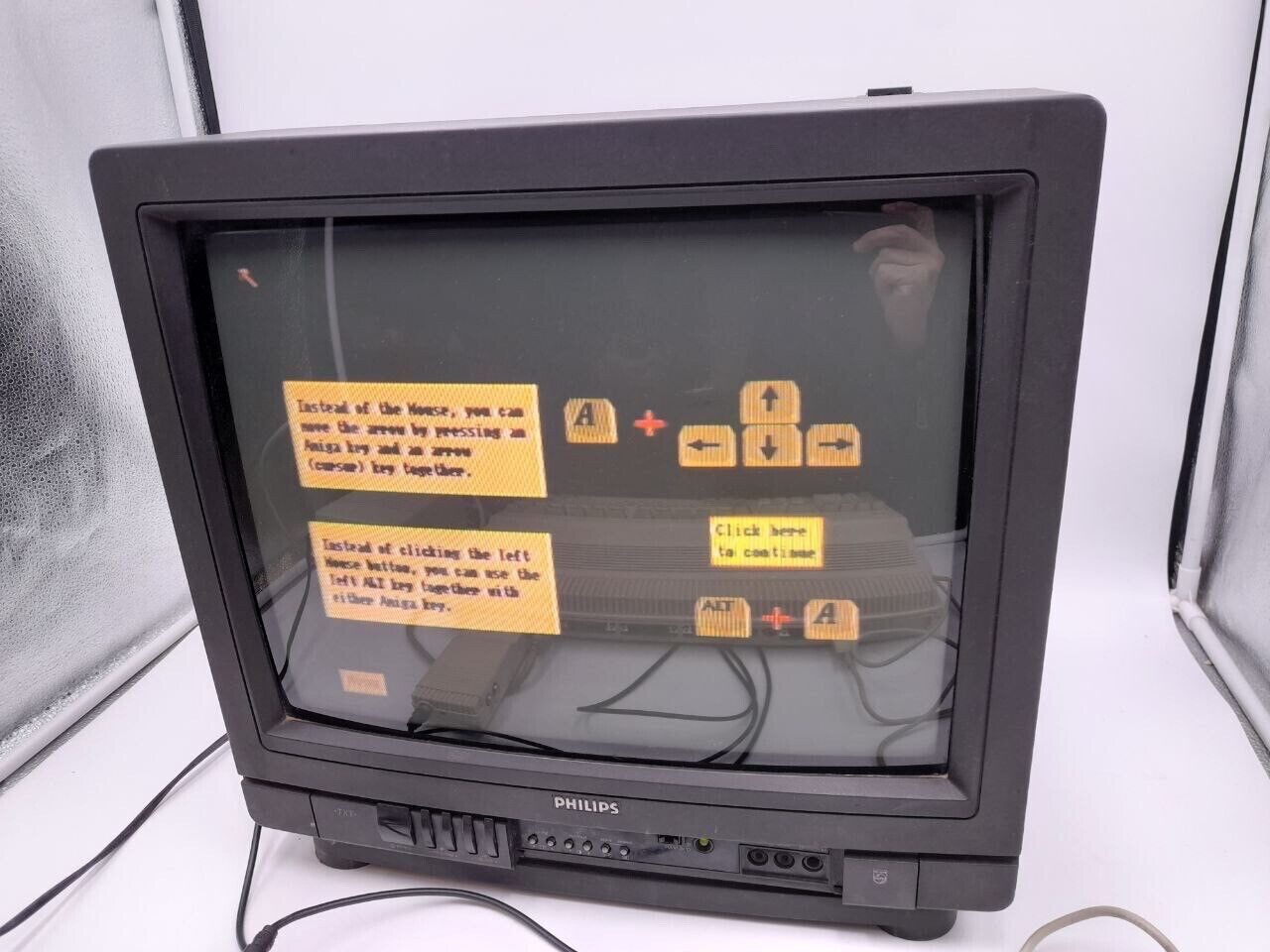 Commodore Amiga 500 Computer Complete In Box Retro Vintage Computing rare#FT3