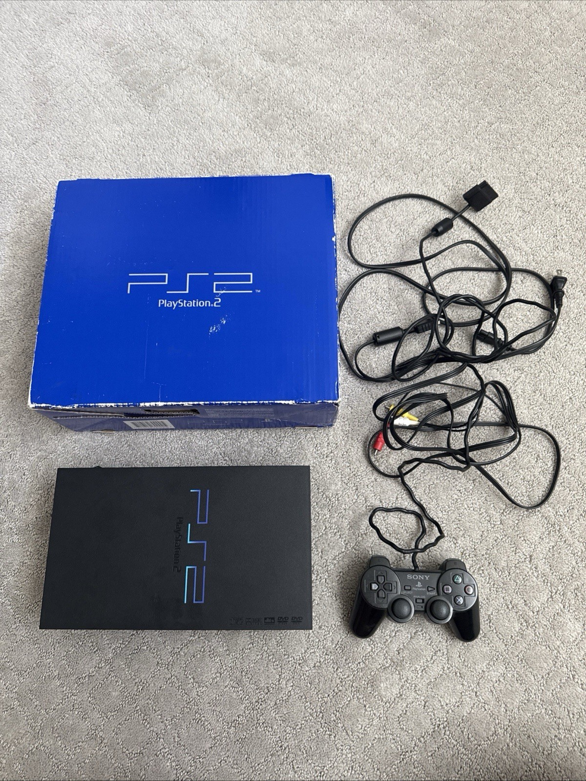 Sony PlayStation 2 Console – Black (SCPH-39001)