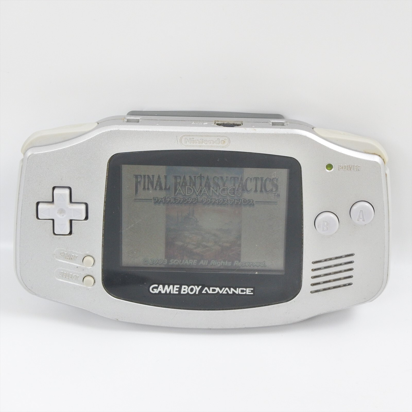 Gameboy Advance Console SILVER AGB-001 Nintendo AH12169633 CHINA gba