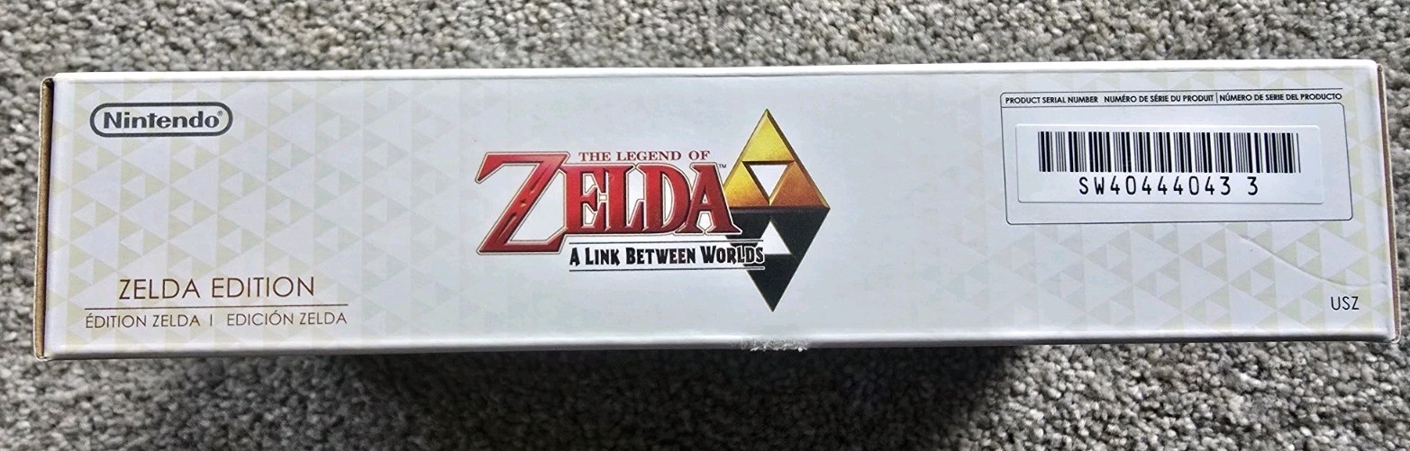 BRAND NEW Nintendo 3DS XL Limited Edition Console – Zelda: Link Between Worlds
