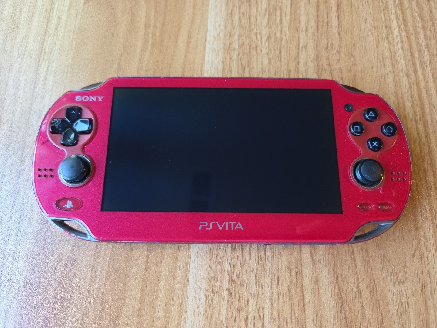 PS Vita Cosmic Red PCH 1000 ZA03 Console Charger Box Playstation PSV [BOX]