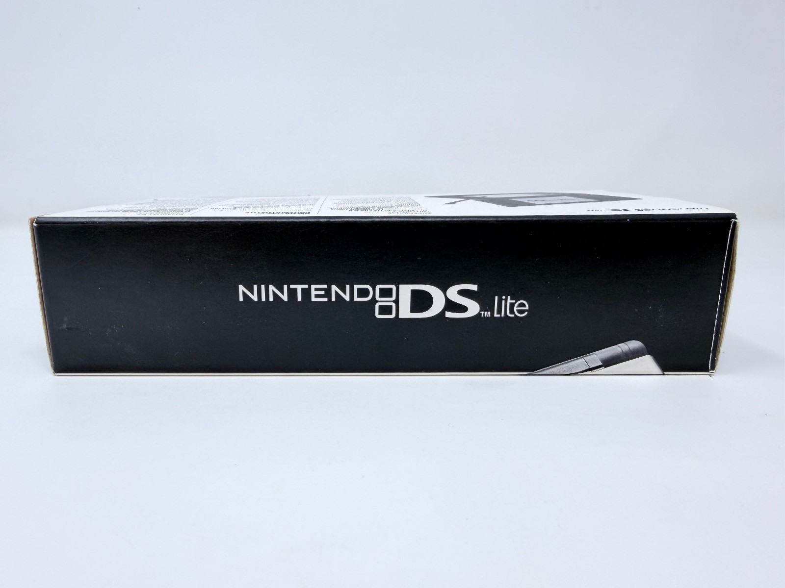 Nintendo DS Lite Handheld System- Onyx Black Gloss in Box USG-001 TESTED & WORKS