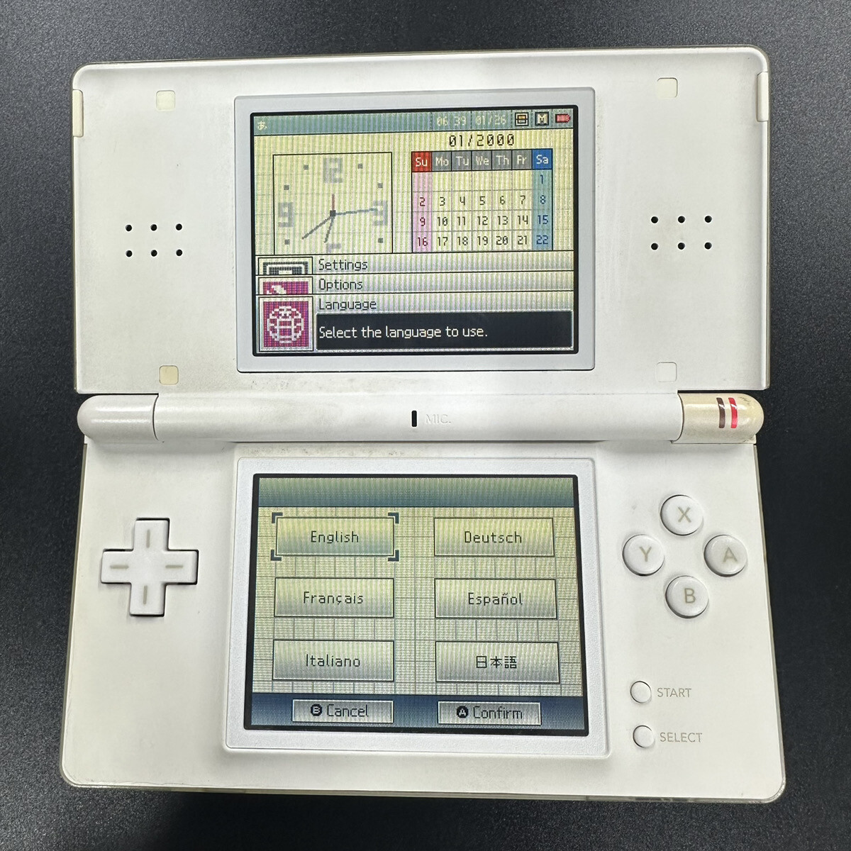 Nintendo DS Lite Console GBA Region Free Used RANK A/B/C w/ Charger
