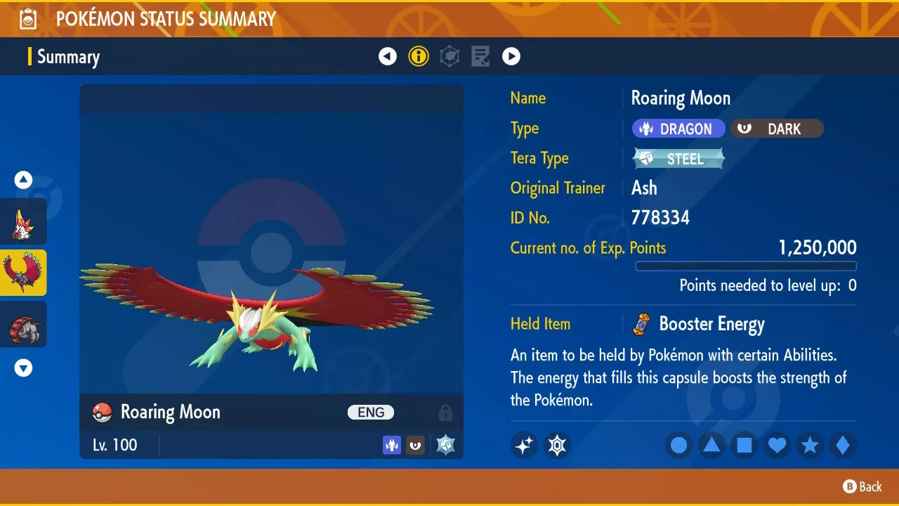 All Paradox Pokemon Scarlet and Violet 6iv Shiny Trained Non Shiny BattleReady🌟