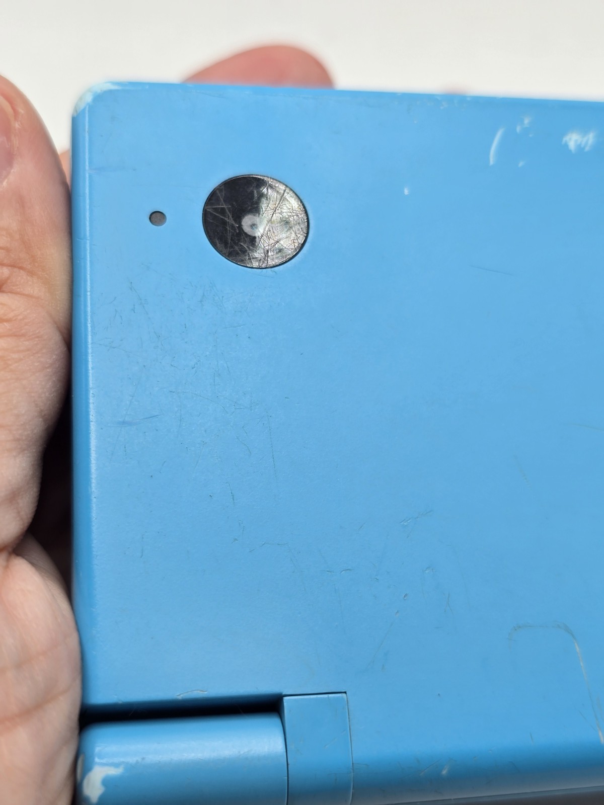 Nintendo DSi DSi Handheld Game Console TWL-001 Aqua Blue