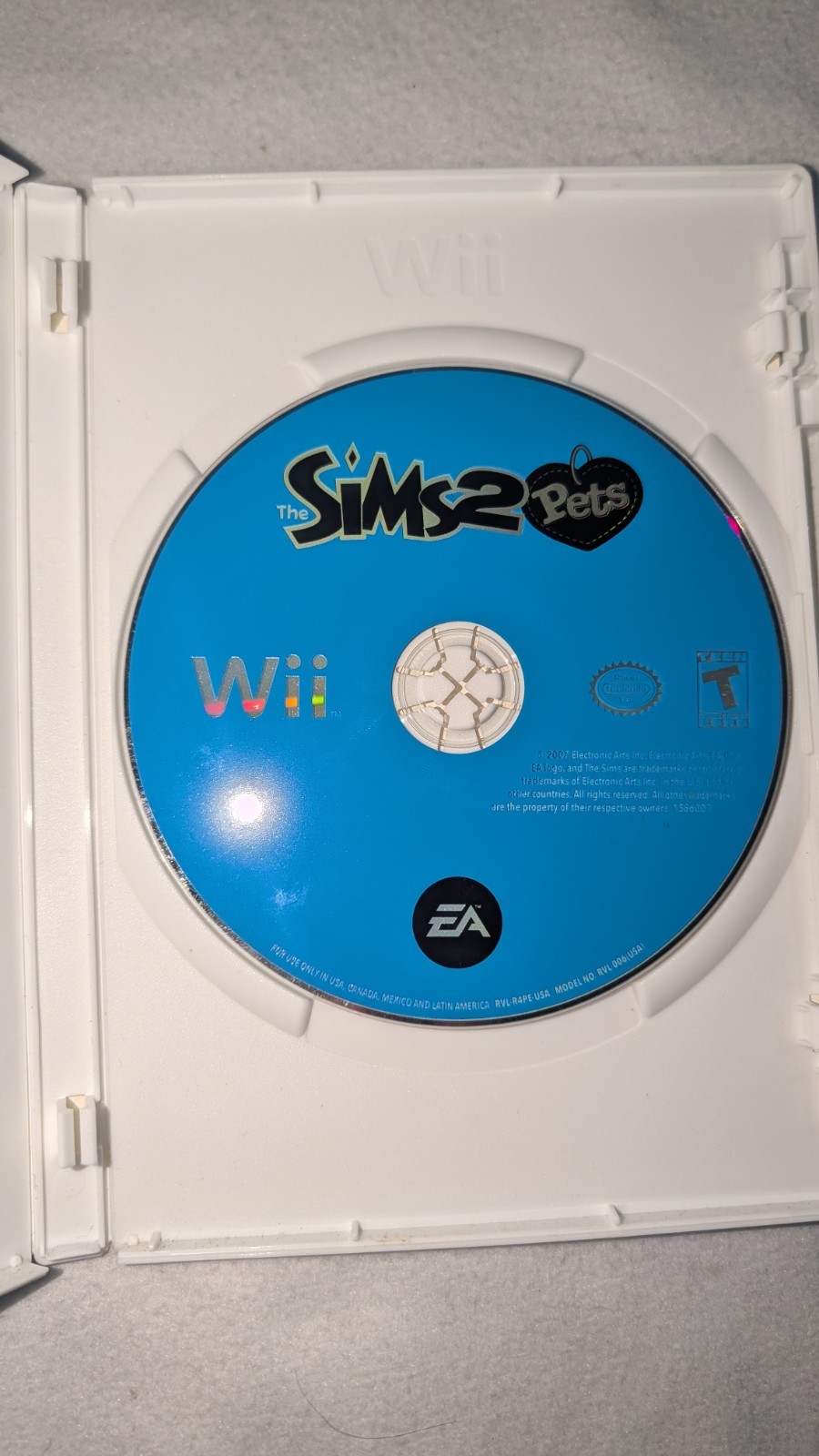 Nintendo Wii RVL-001 512MB White Home Console Tested Working -See Description-