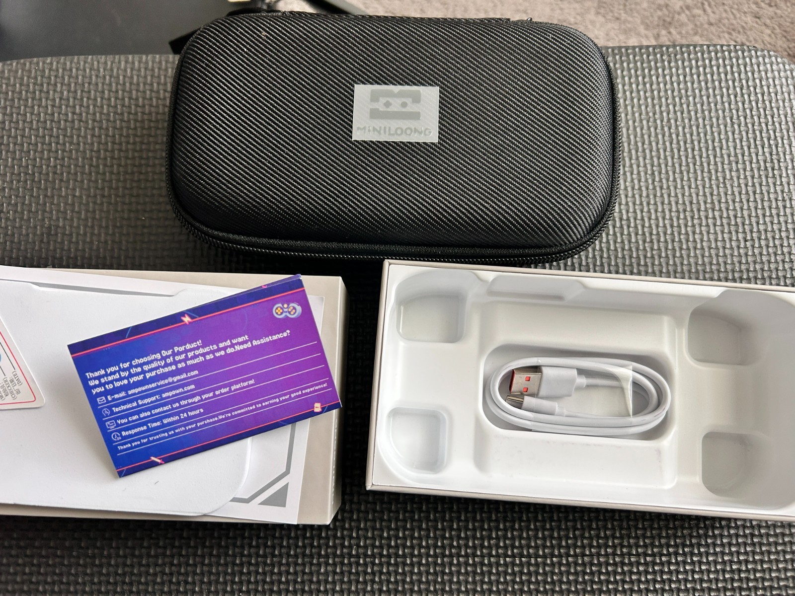 MINILOONG POCKET 1 HANDHELD (DMG) (64GB GAME CARD) (2K GAMES) FREE CASE (GXRG)