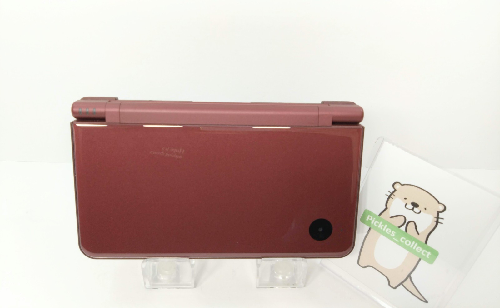 DSi LL XL Wine Red UTL-001 w/Stylus Language Japanese Tested Nintendo 0527C