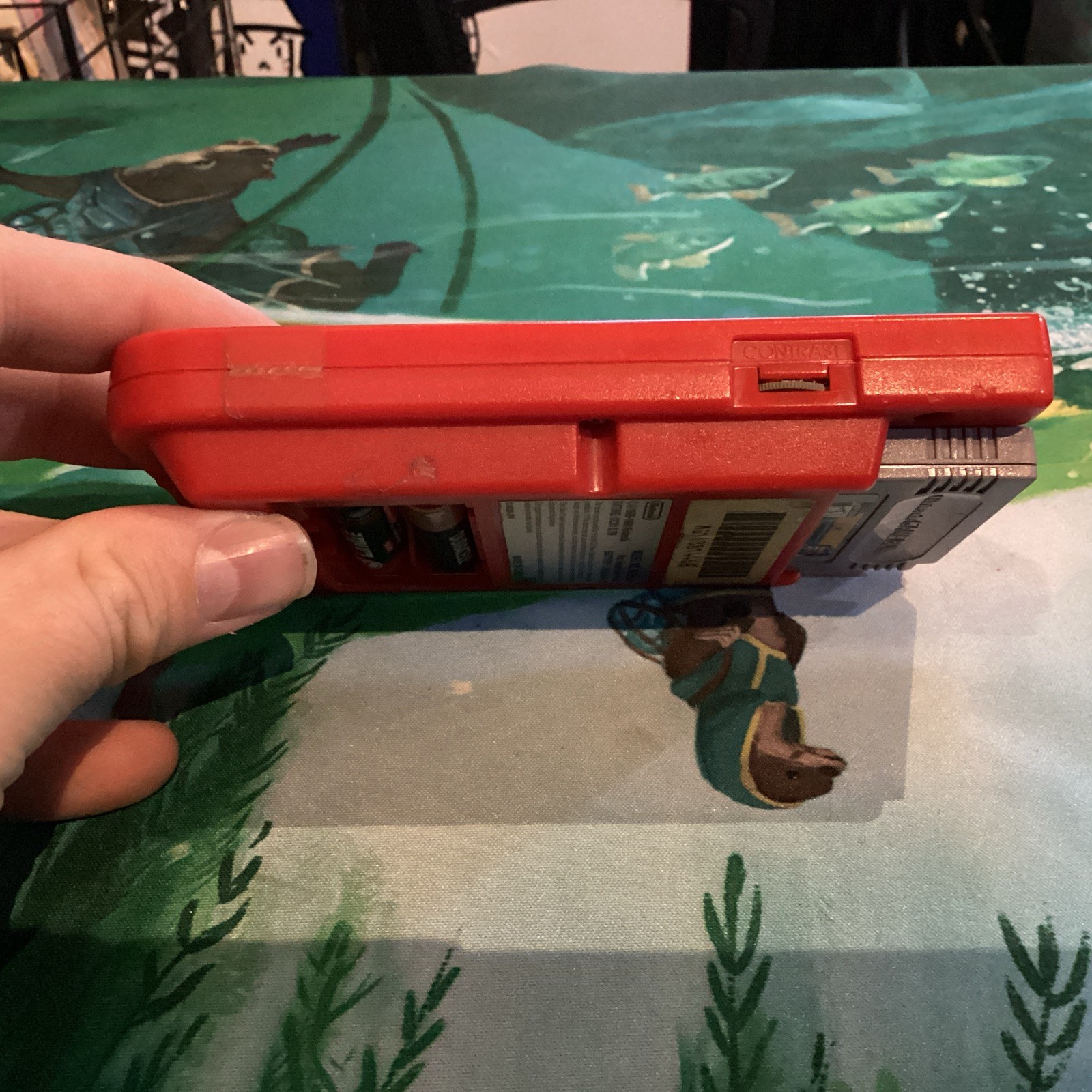 Nintendo Game Boy Pocket – Red With Carry Case Tested Working