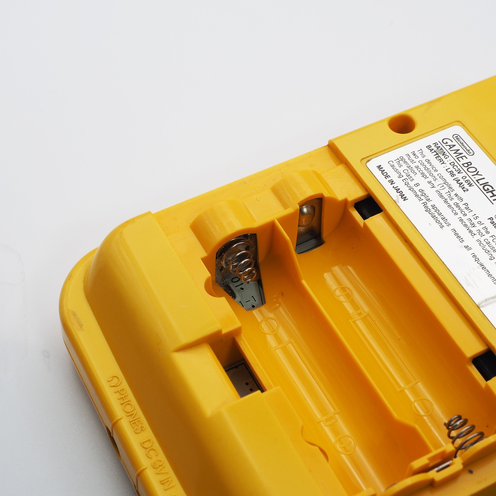 100% OEM Nintendo Game Boy Light Pokemon PIKACHU YELLOW console MGB-101 TESTED