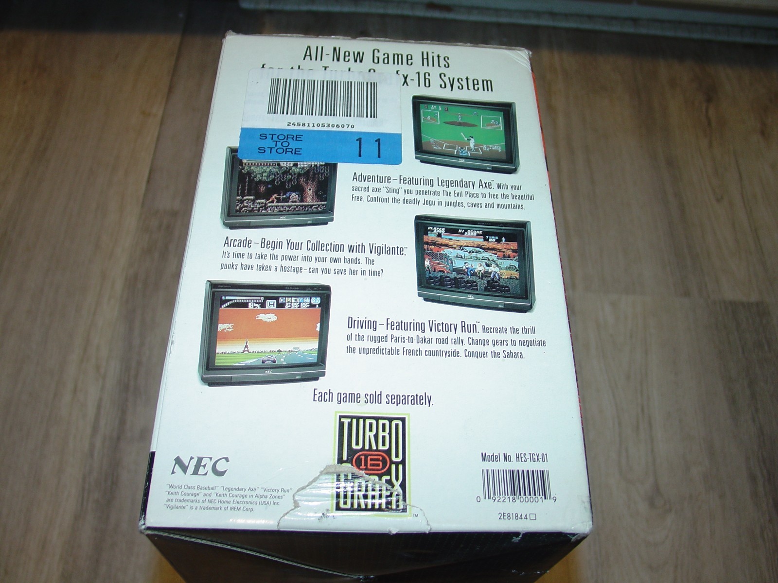 Konami TurboGrafx-16 Home Console – Black