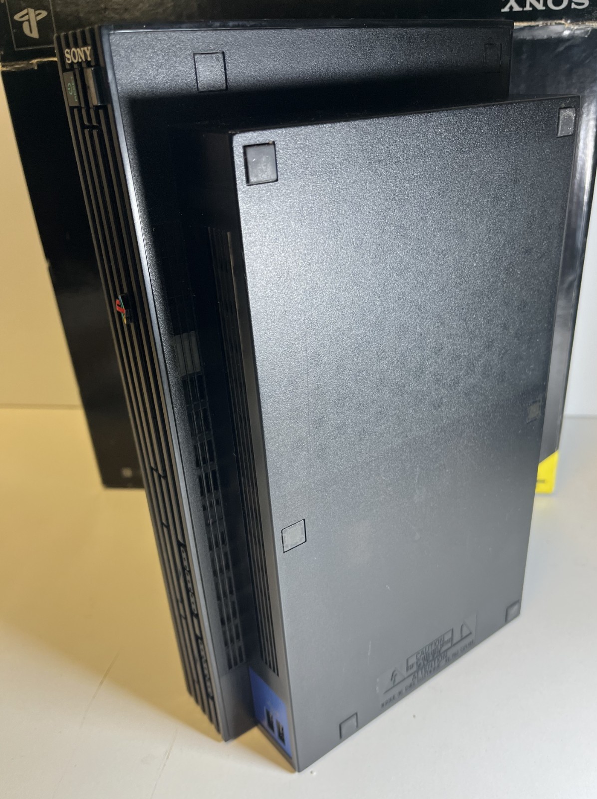 PLAYSTATION 2 MIDNIGHT BLACK CONSOLE SCPH-50000 NB JAPAN PS2 2003 TESTED