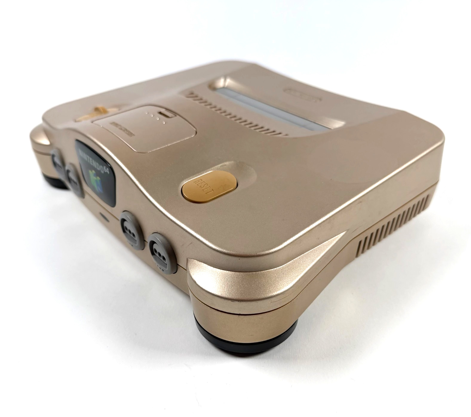 Nintendo 64 Gold Console Only, Limited Toys R Us Edition, Tested Region Free