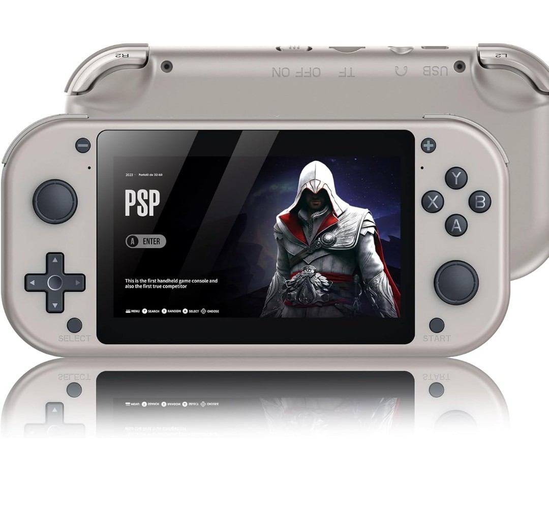 M17 Retro Handheld Game Console 4.3 Inch LCD Screen Built-in 64GB Card 20000+…