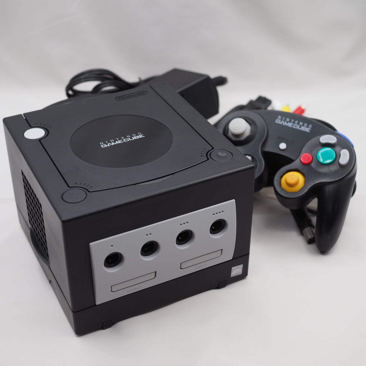 Nintendo GameCube Console System Black DOL-101 NTSC-J NTSC-U/C Tested GC