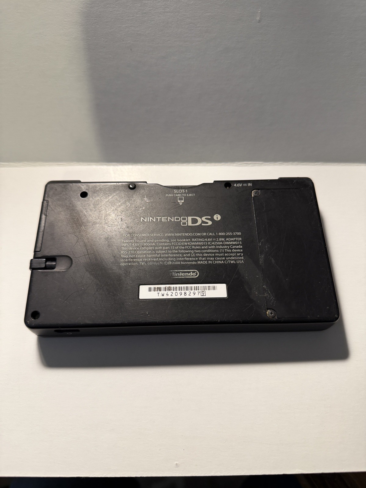 Tested Nintendo DSi Black System w/Charger Back R & L Buttons Do Not Work.