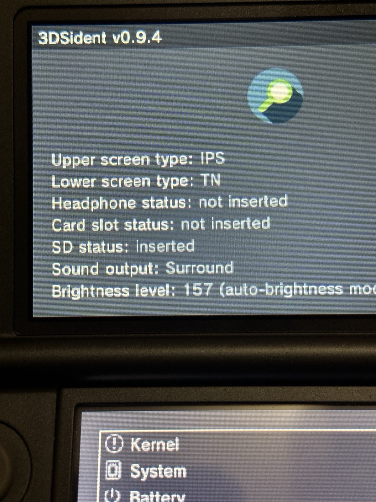 *TOP IPS* Nintendo 3DS XL Gray Black Console with Charger Bundle