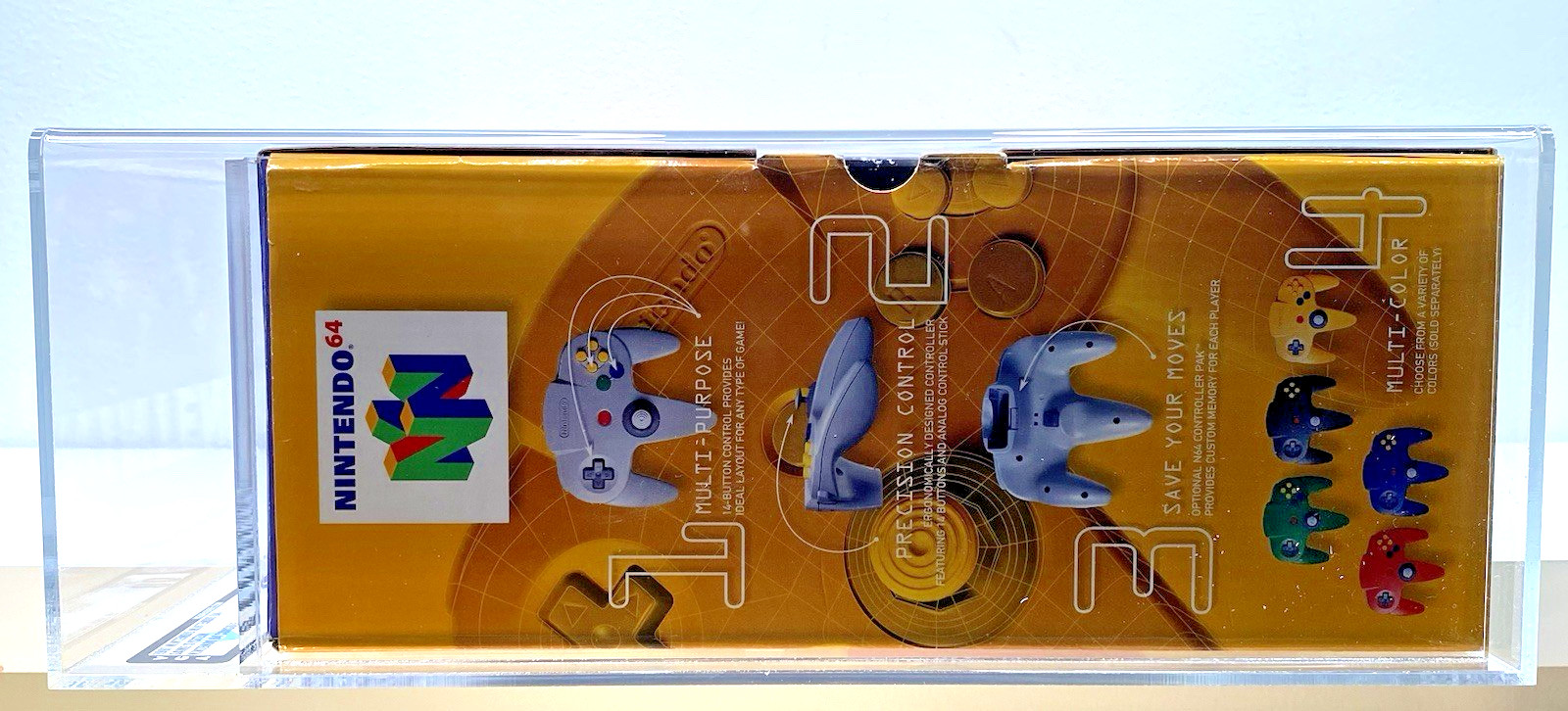 Nintendo 64 Launch Console N64 Brand New 1997 VGA Graded 80 Q Qualified