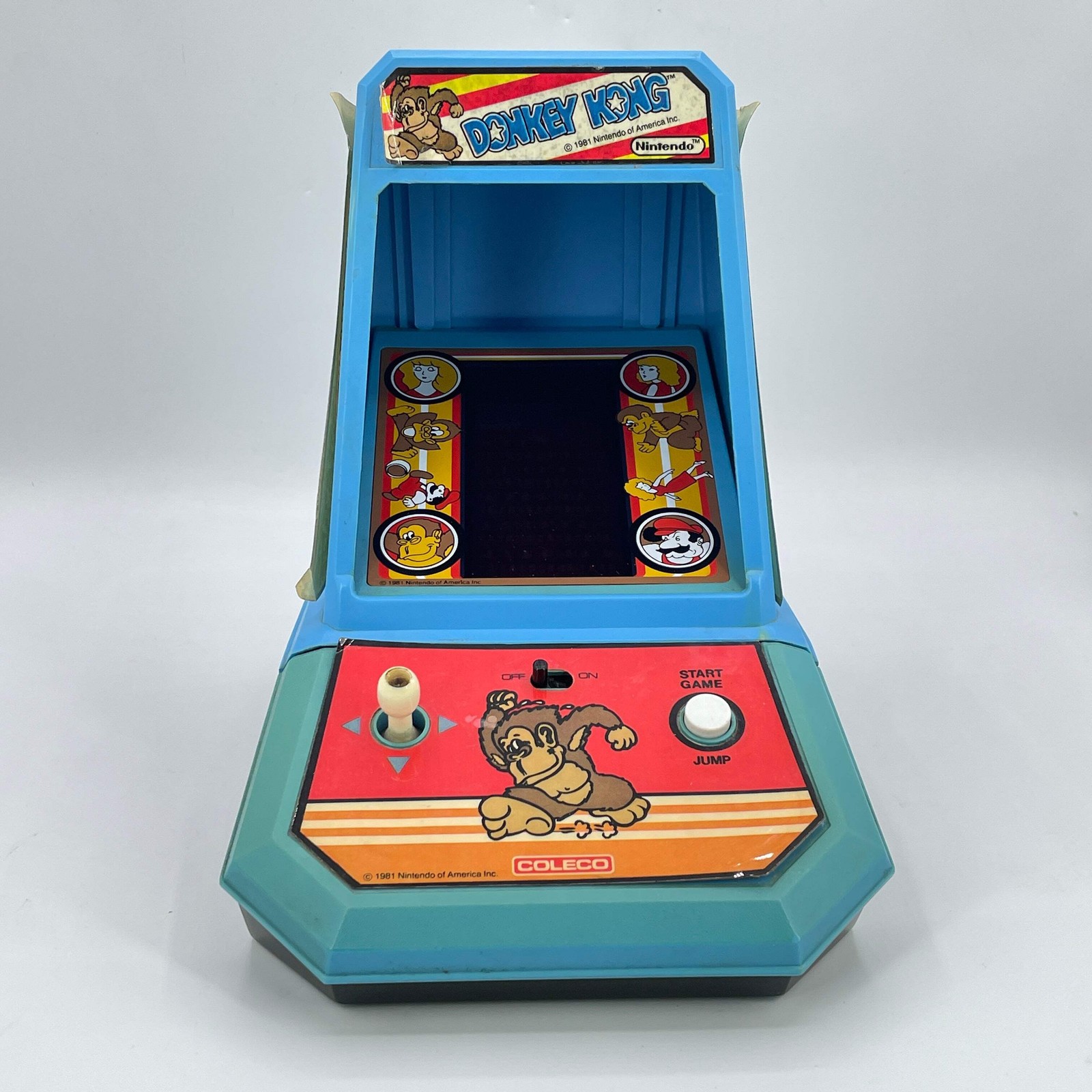 Coleco Donkey Kong Tabletop Arcade Game Nintendo 2391
