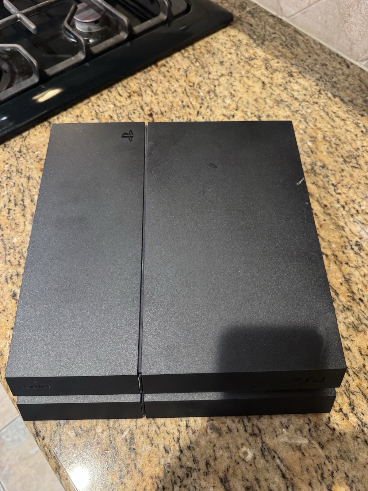Sony PlayStation 4 500GB Jet Black Console Fw 7.00