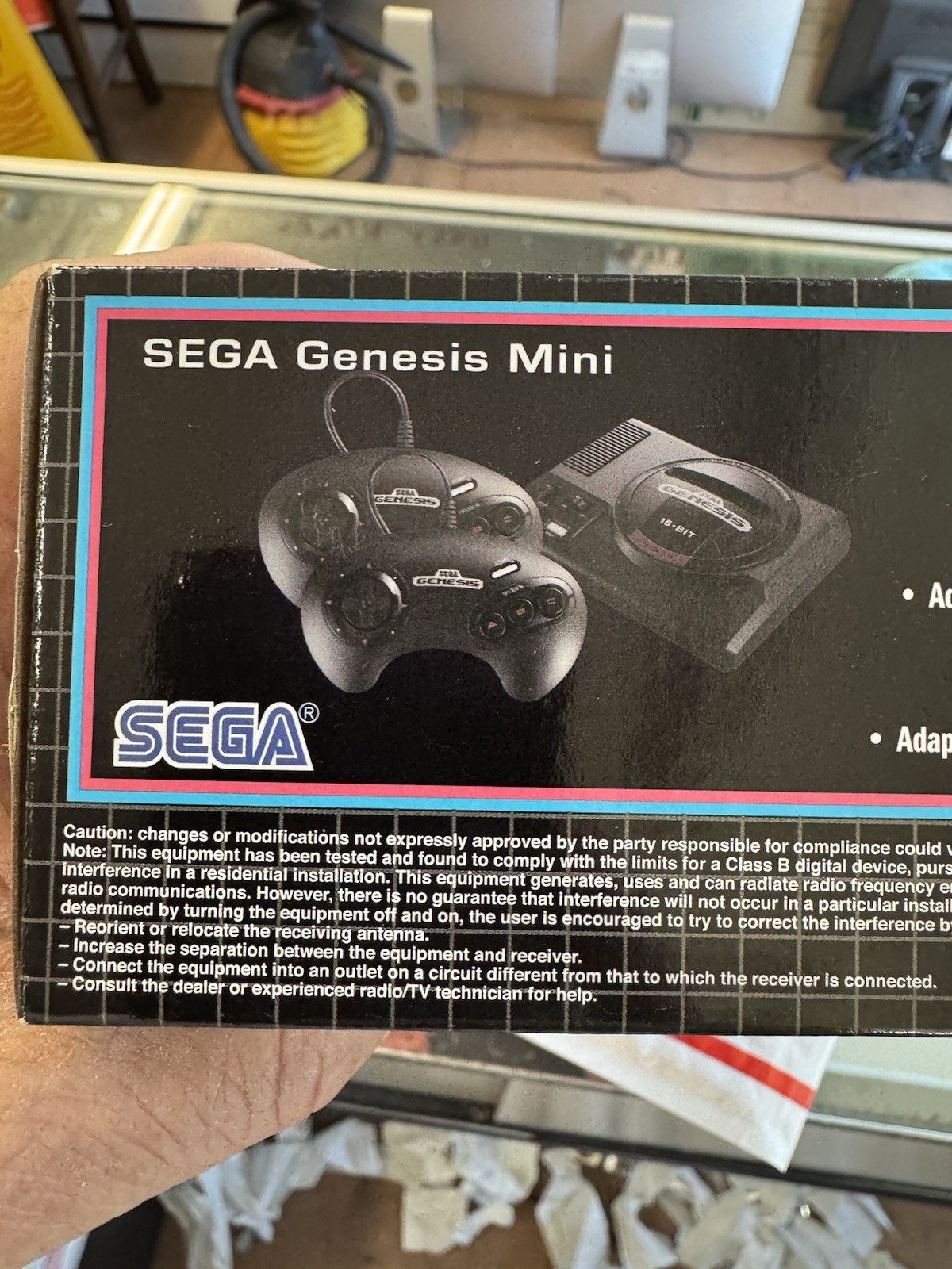 SEGA Genesis Mini Console Black New Classic Retro Game System HDMI 42 Games
