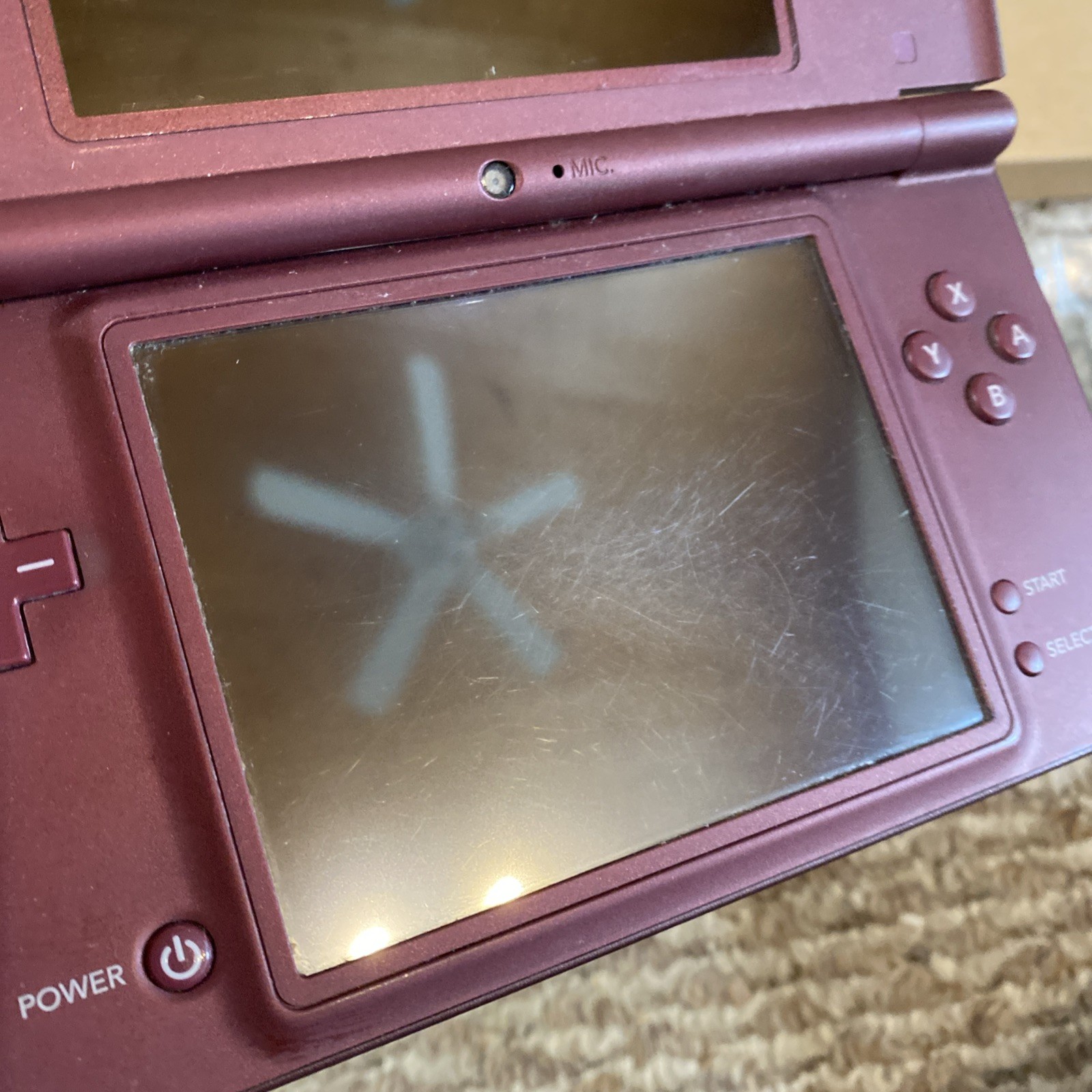 Nintendo DSi XL Burgundy Complete In Box CIB, ! Stylus, Manual!
