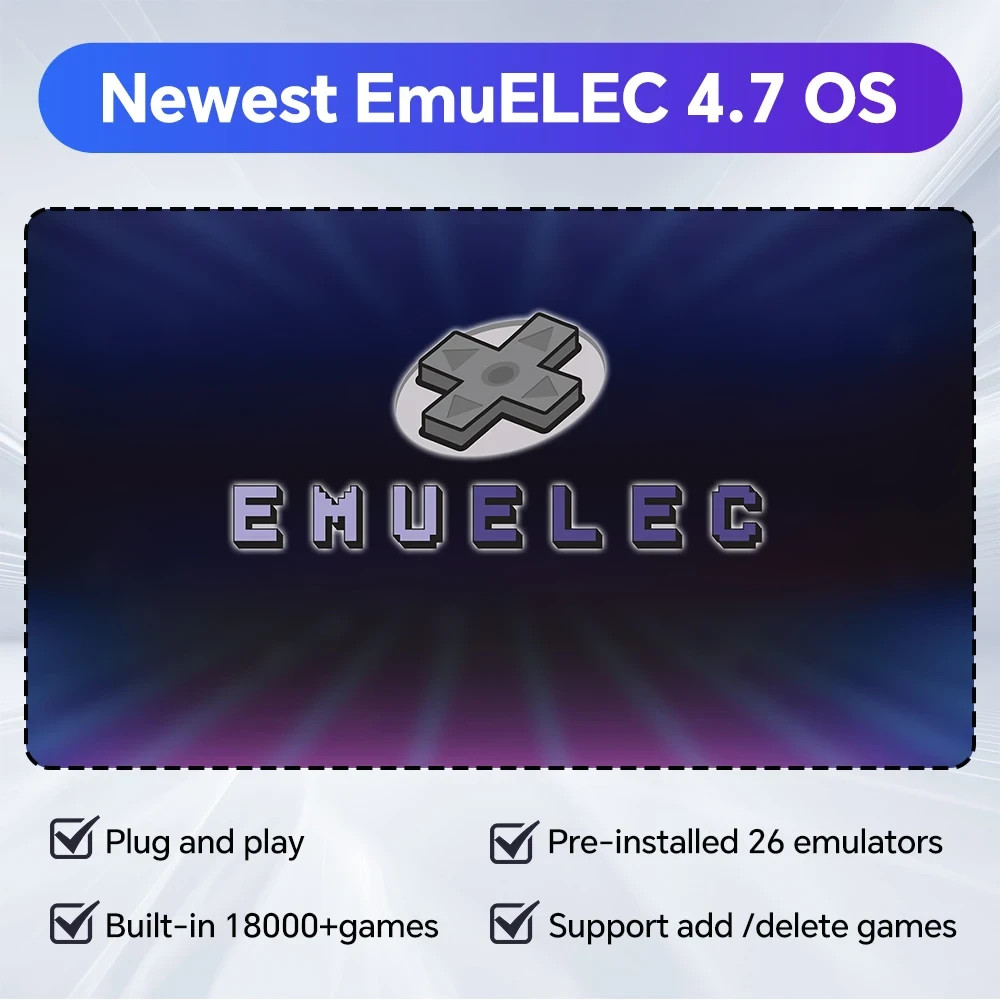 64GB Game Card for R36S Handheld Console with 18,494 Retro Games & Emulators