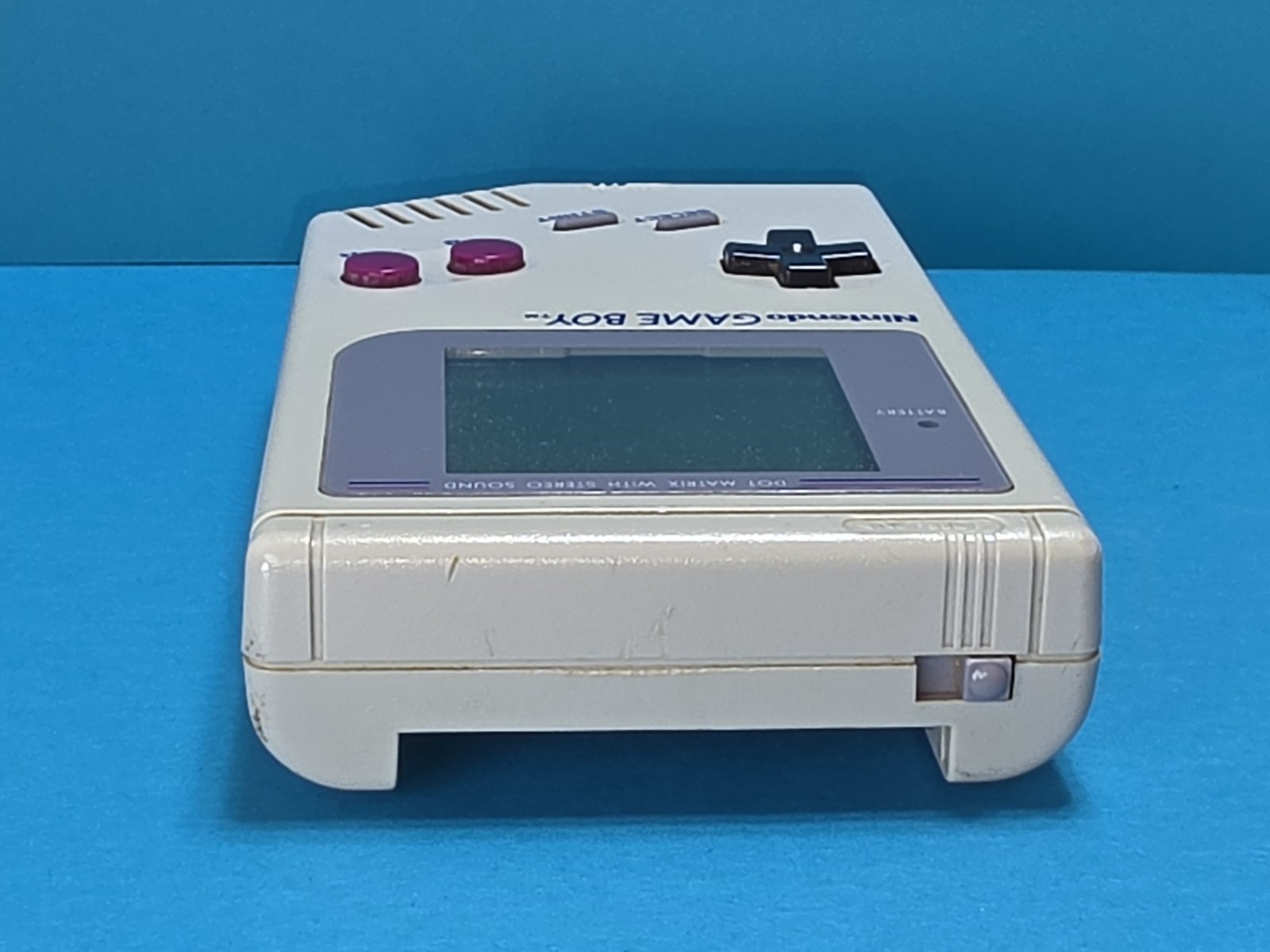 Vintage Nintendo Gameboy Console Bundle DMG-01 First Edition 1989 *As Is*