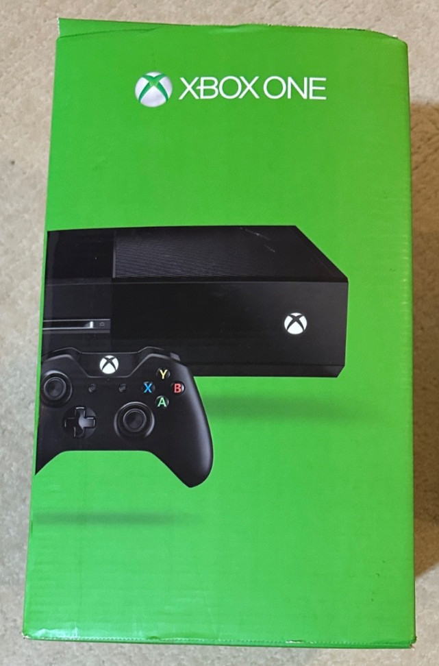 Microsoft Xbox One Model 1540 500GB Black Home Console ONLY w/ Original Box