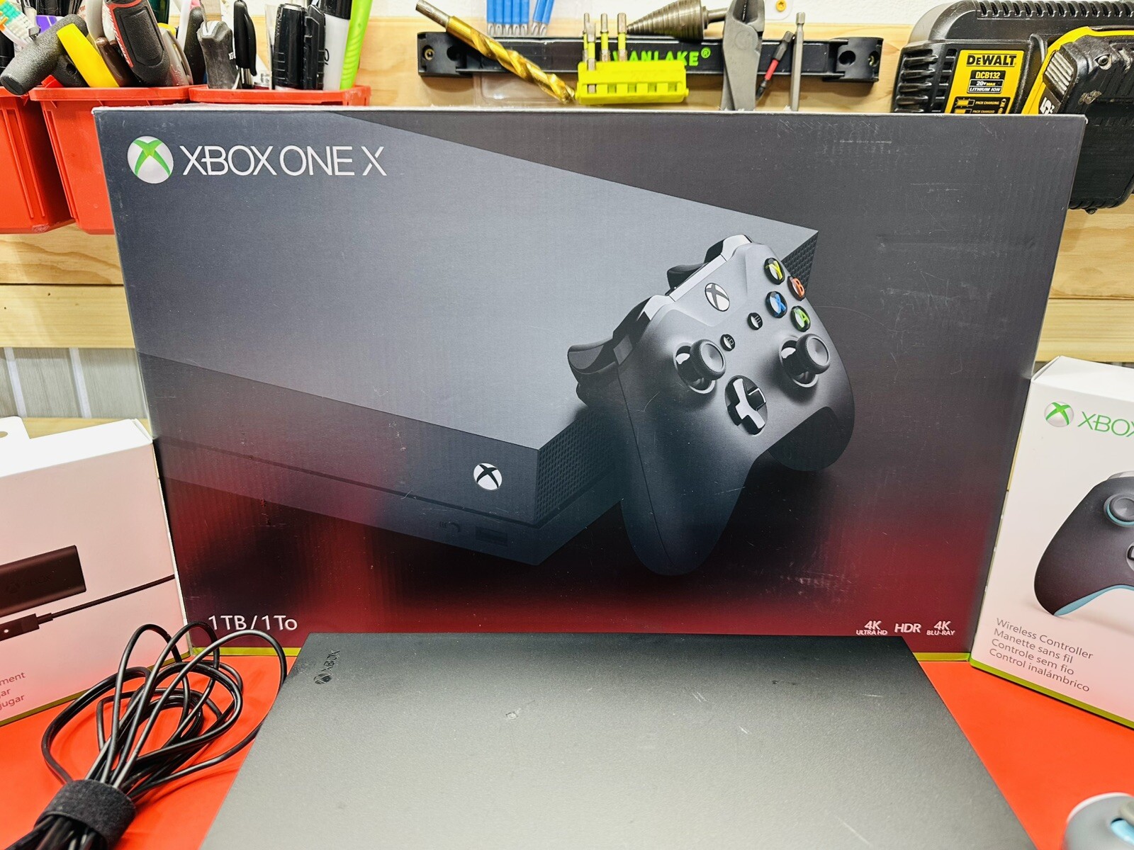 Microsoft XBox One X 1TB Console Black Video Game System & Remote Controller