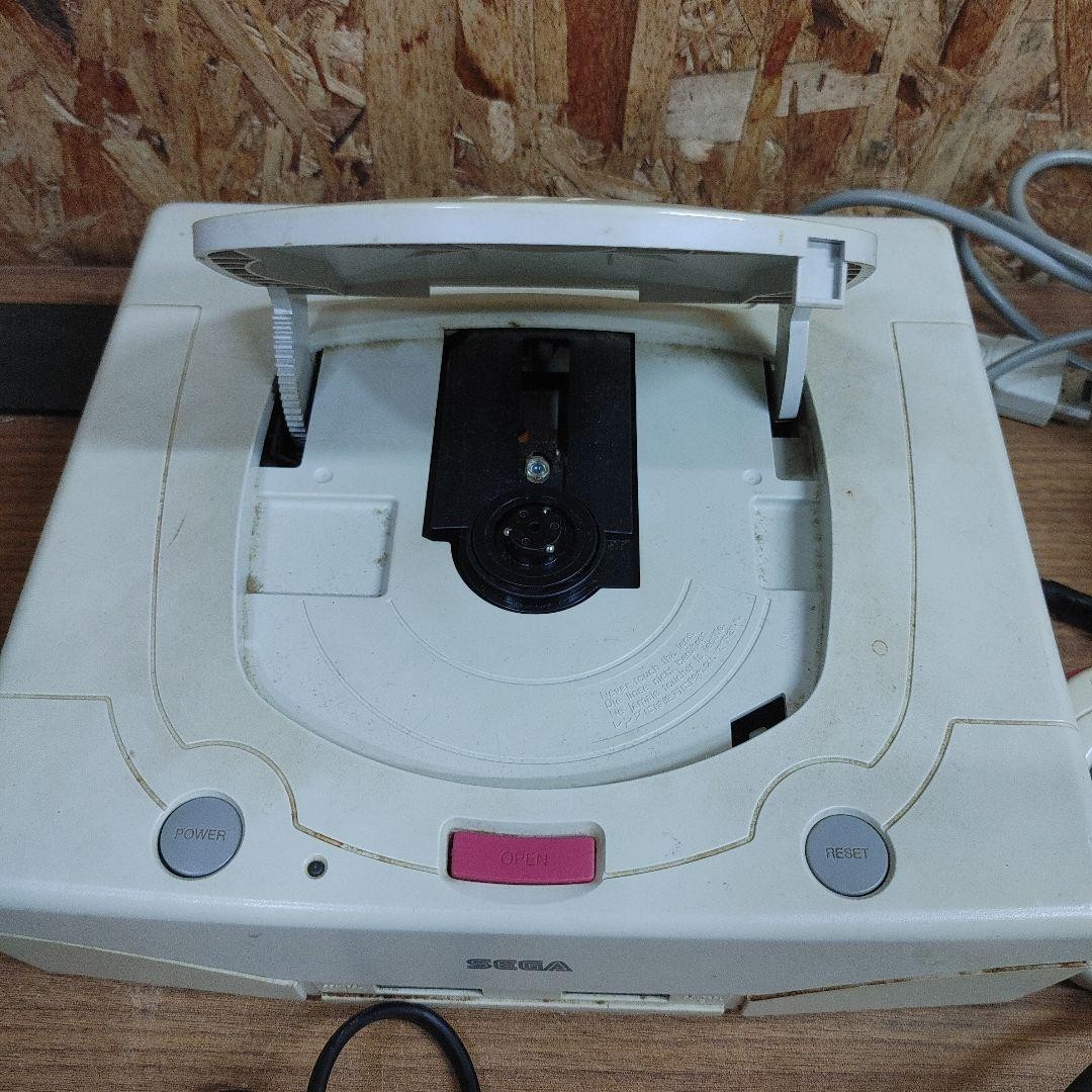 Sega Saturn Console HST-3220 Controller Cables Used Tested from Japan