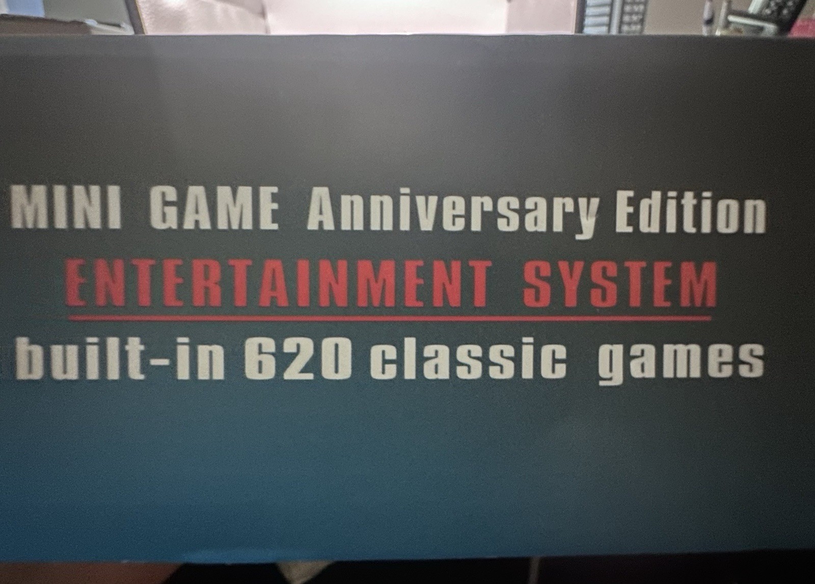 Mini Game Anniversary Edition Home Console 620 Games Plug & Play (2 controllers)