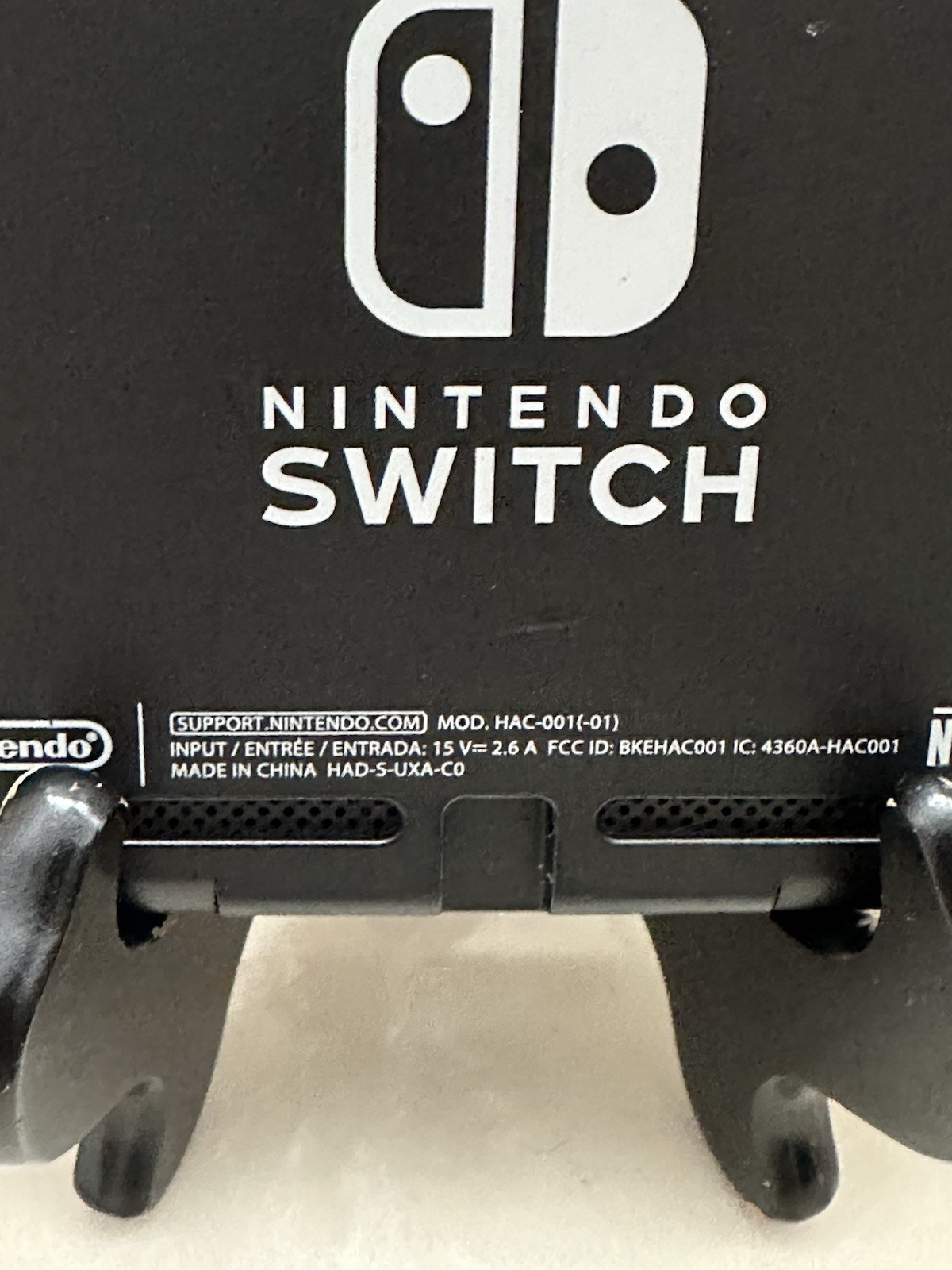 Nintendo Switch HAC-001(-01) Handheld Console – 32GB – Neon Blue/Red Tested!!