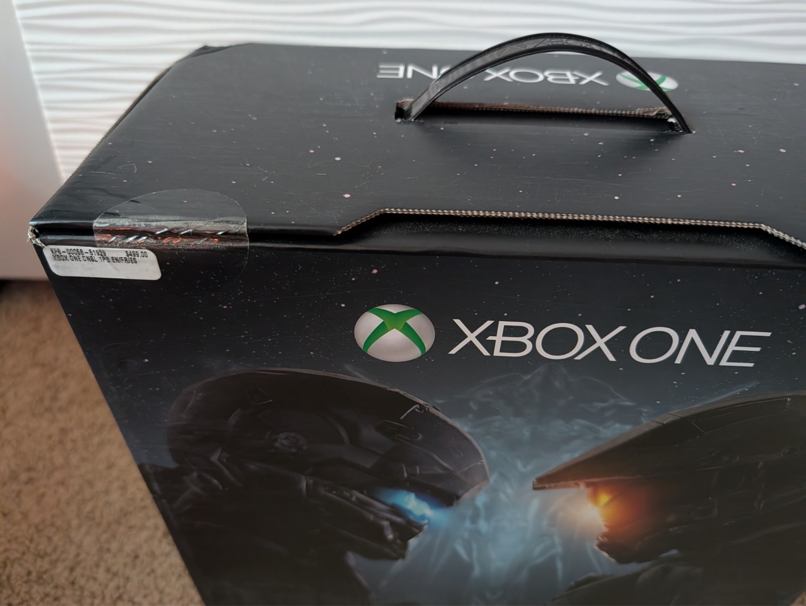 Xbox One Halo 5:Guardians Limited Edition 1TB Black & Silver ConsoleFACTORY SEAL