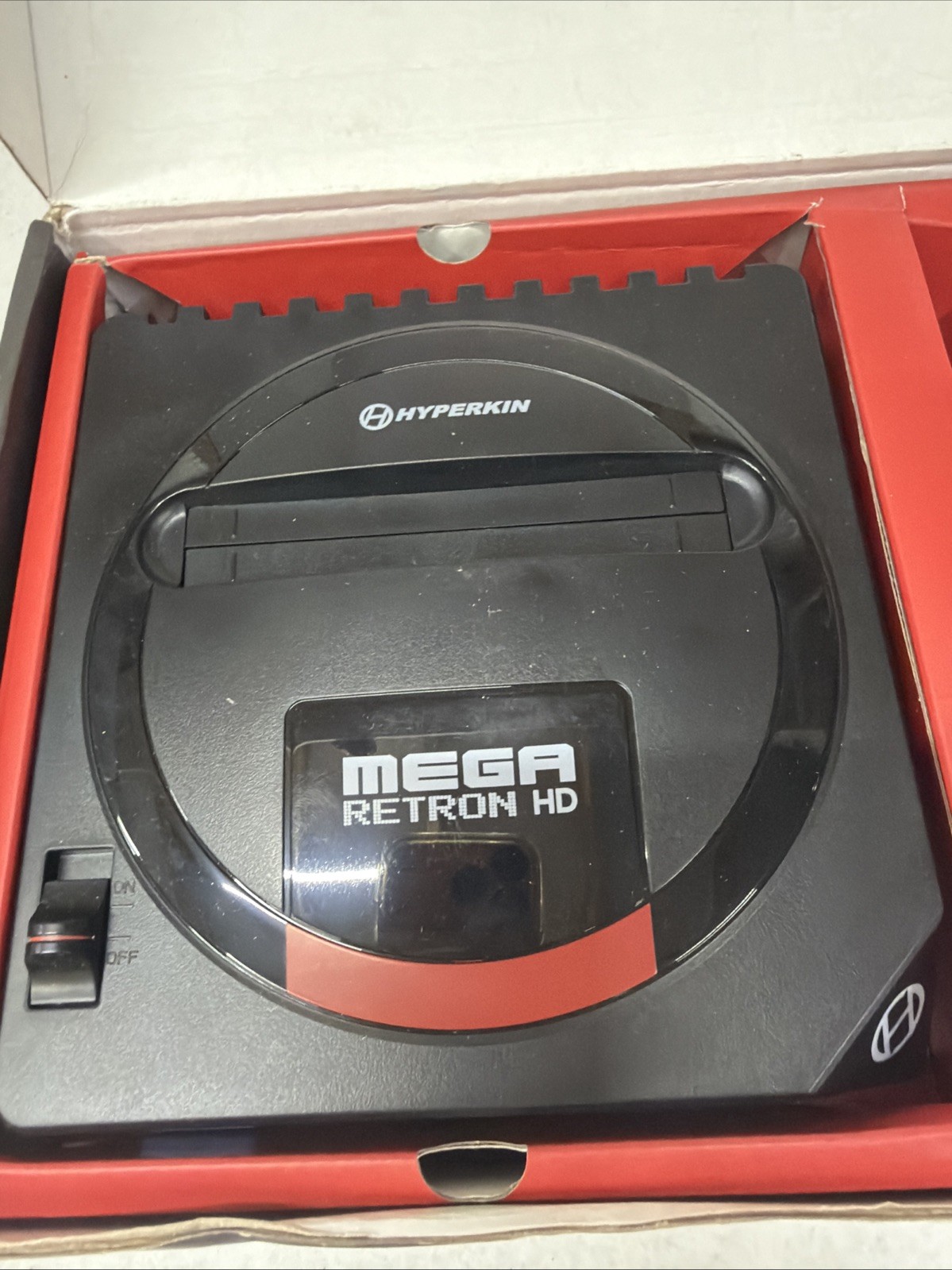 Hyperkin Mega Retron HD HDMI Home Console Black Red Sega Genesis Mega Drive