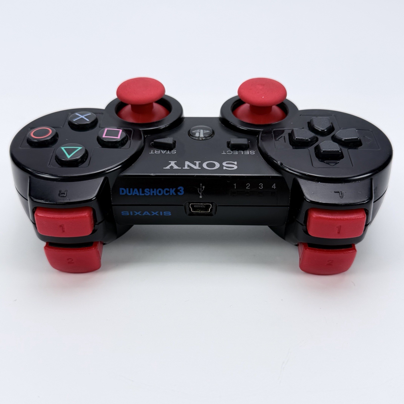 Sony PlayStation 3 PS3 Slim 120GB CECH-2101A Black Console Controller See Video
