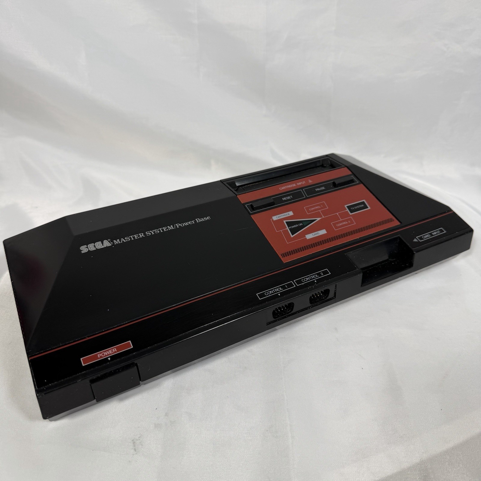 Sega Master System Power Base Console – For Parts NOT TESTED READ Attic Find!￼