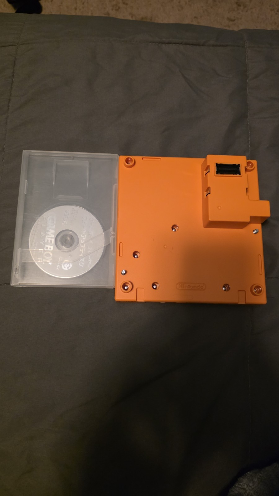 Nintendo Game Boy Player for GameCube w/ Start Up Disc – Orange – Japan Region