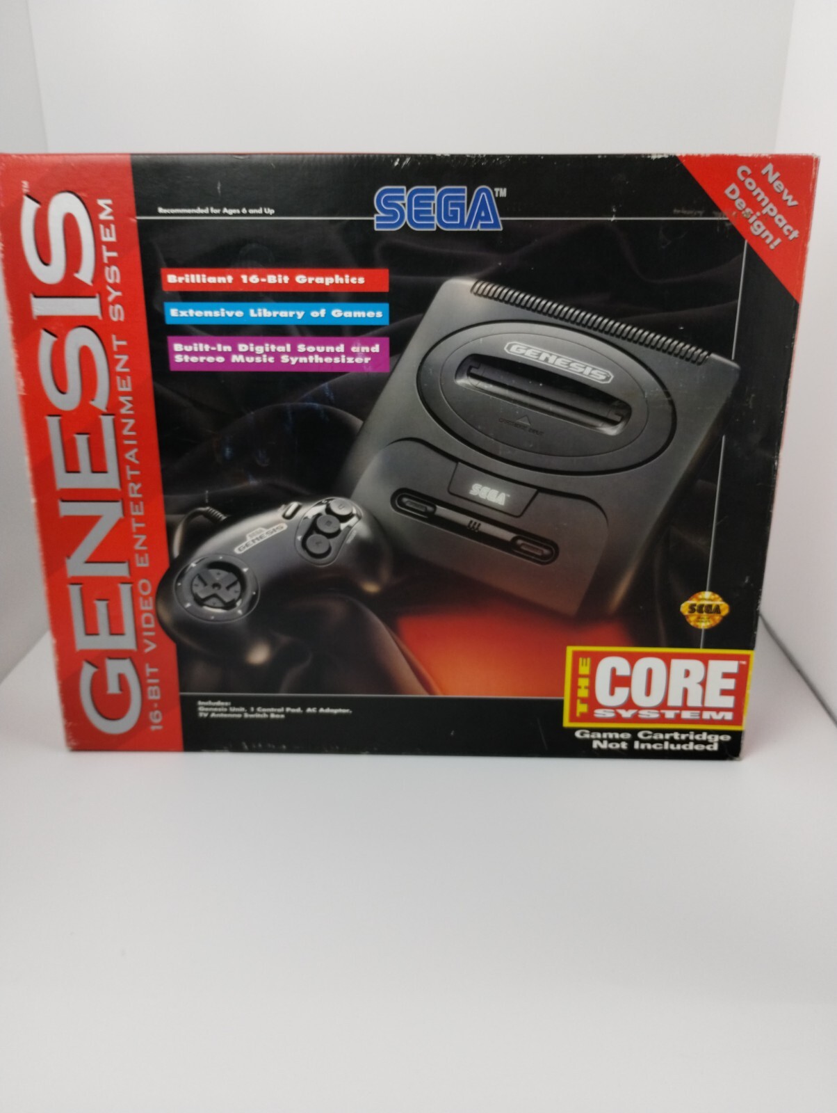 SEGA Genesis II 16MB Home Console – Black