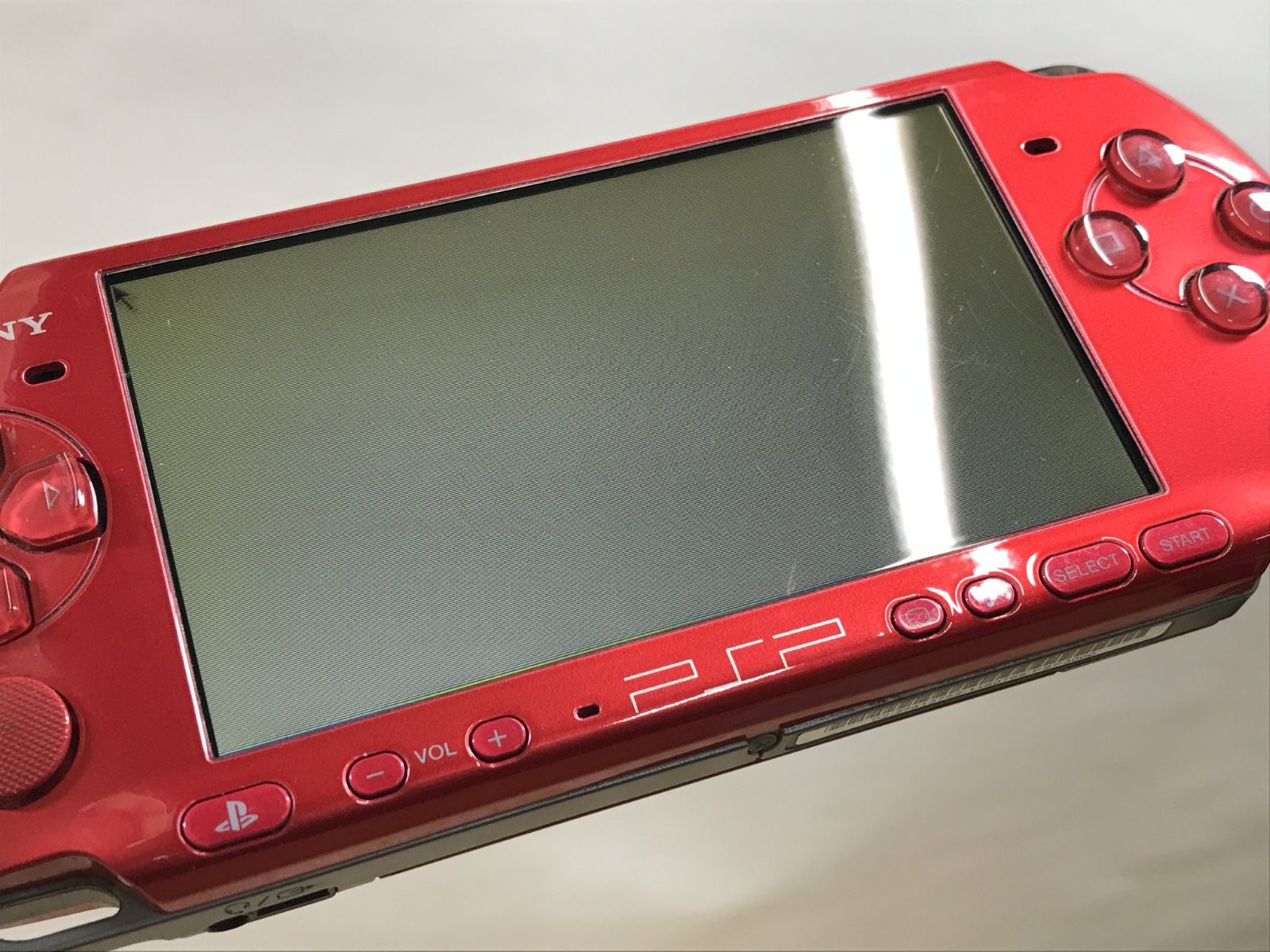 PSP-3000 RADIANT RED Console Boxed Japan – Tested Working GE1747