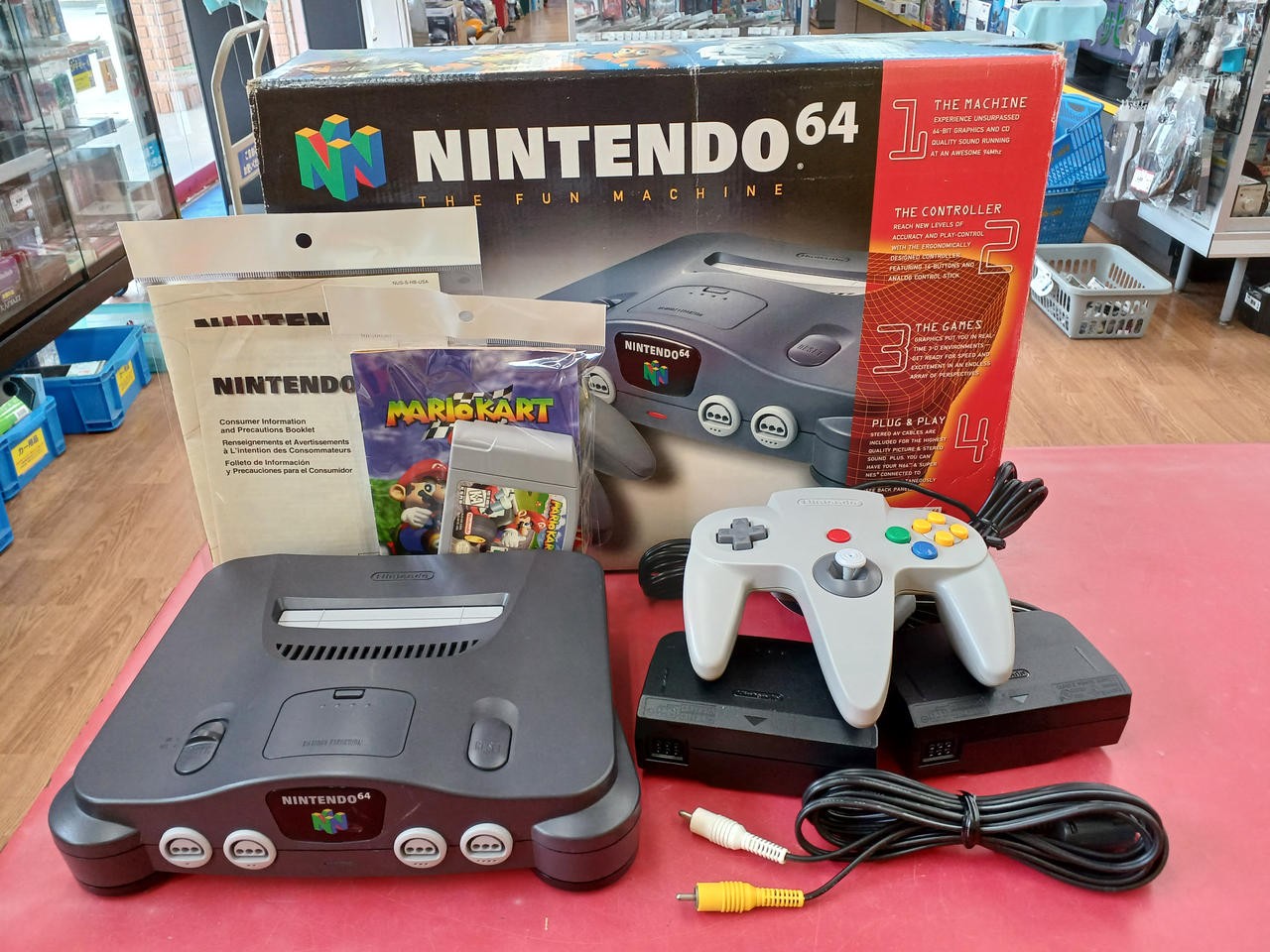 NINTENDO 64 NUS-001 (USA) Console – Tested & Working!