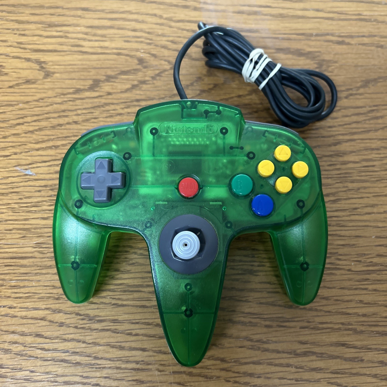 Nintendo 64 Funtastic Jungle Green System Console Complete CIB W/Expansion Pak