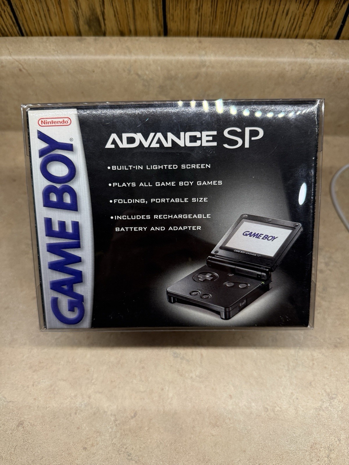 Nintendo Game Boy Advance SP AGS-001 Platinum CIB Clean – Tested And Working