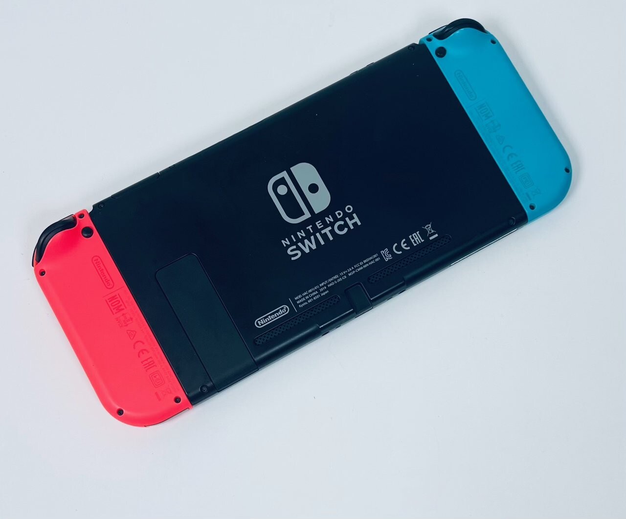 Nintendo Switch Console Neon Blue/Red Joy-Con Set Boxed Excellent Condition Test