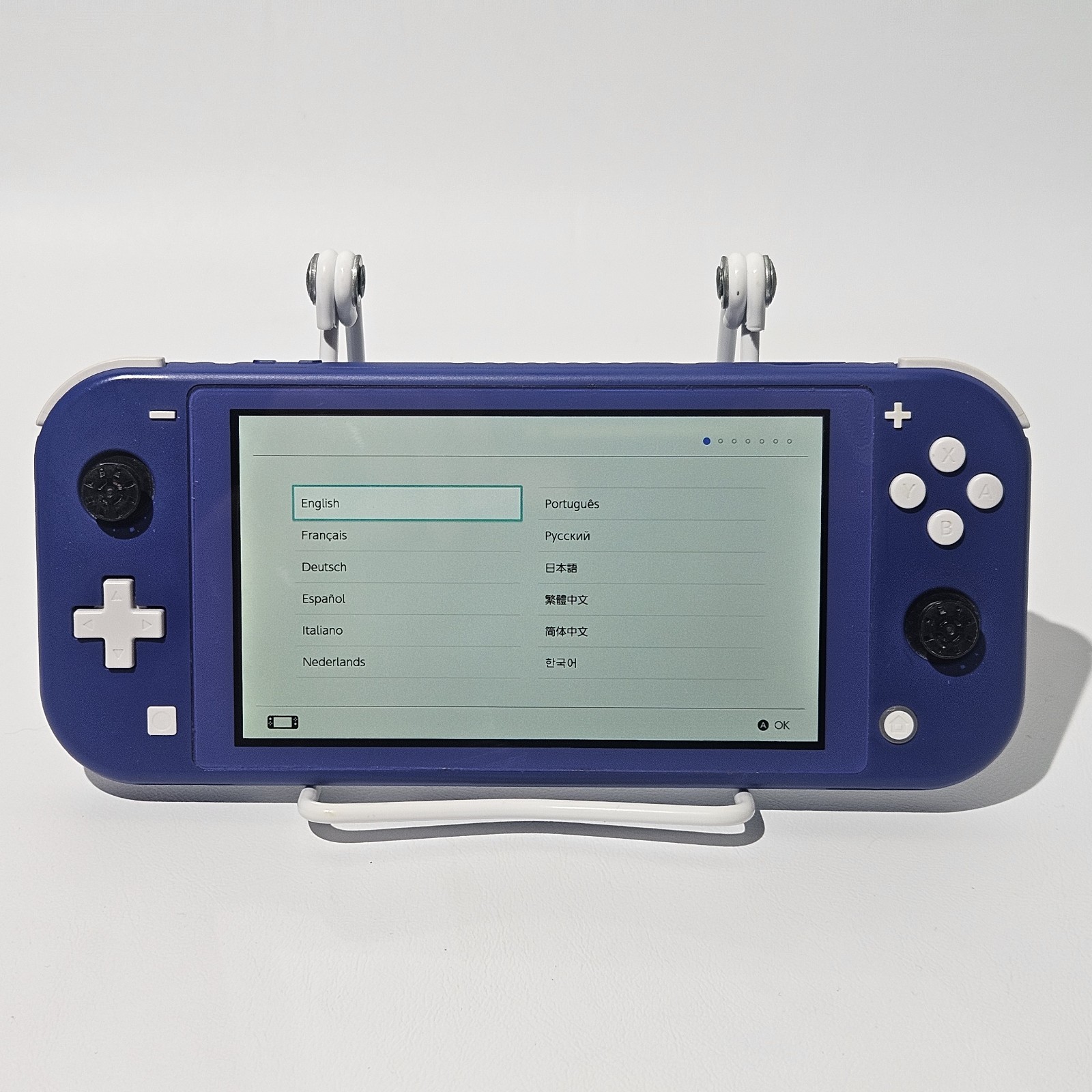 Nintendo Switch Lite HDH-001 Handheld Console System 32GB Blue – No Grip Tested