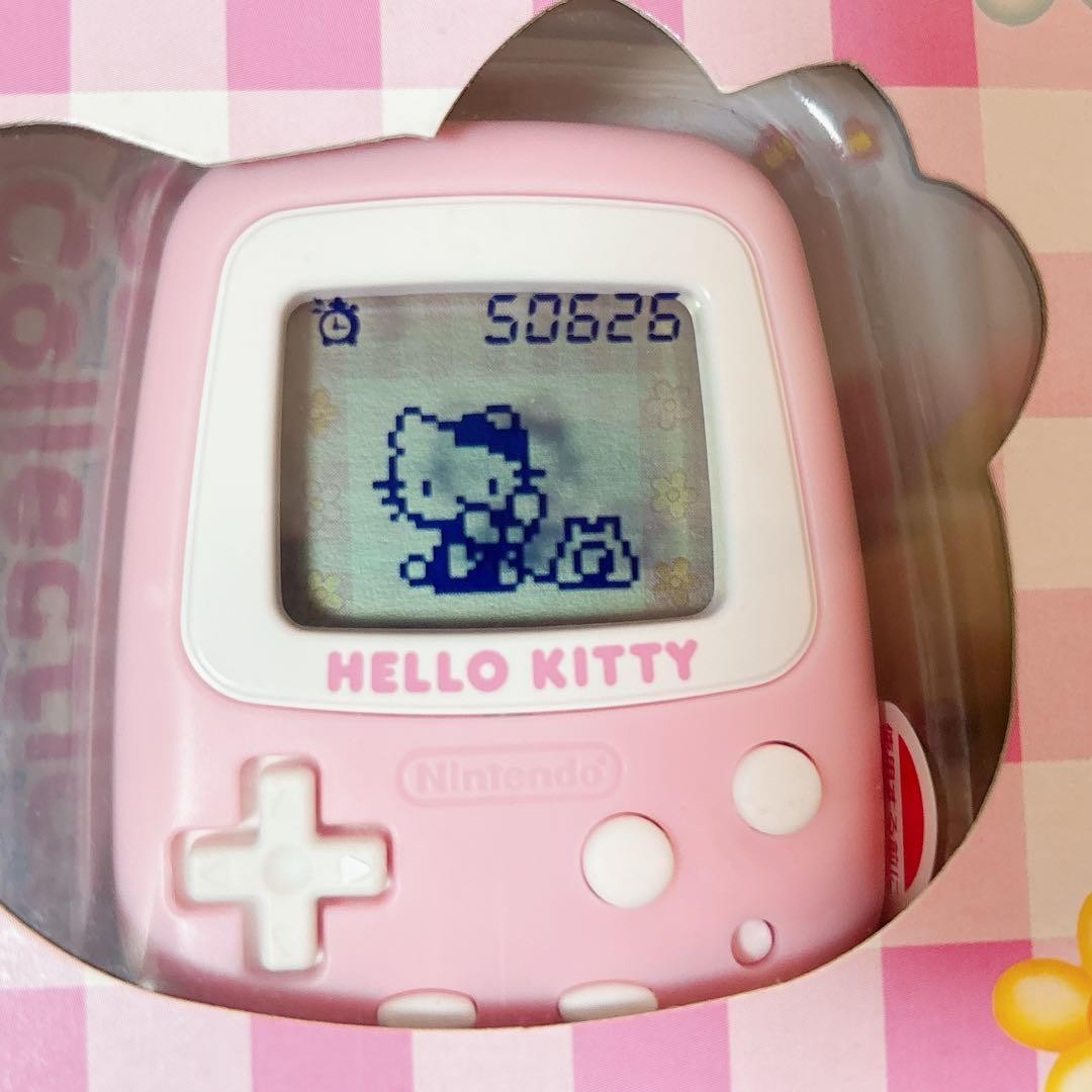 Nintendo Pocket Hello Kitty Virtual Pet Game Console UNUSED w/ Box Japan